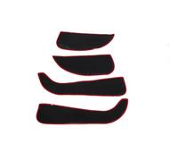 Coussinet Anti-Coup de Pied pour BMW F20 2012-2015,Coussinet de Protection Anti-Pas, Accessoires de Protection de Porte,Red