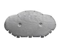 Coussinet Capot Moteur Voiture Isolation Phonique Thermique Pièces Doublure Coton Pour Skoda, Pour Octavia PRO Pour Scout 2021~2024 Doublure(Front all aluminum)
