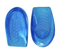 Coussinet correcteur en silicone | 1 paire de coussinets de talon en silicone pour la correction des jambes | Talon de chaussure pour un soutien confortable, semelles intérieures pour une meilleure