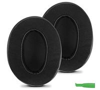 Coussinet d’Oreille en Velours Hybride de Remplacement Geekria Comfort, pour Arctis, HyperX, Skullcandy, Sony, SteelSeries, Turtle Beach et Autres Casques Supra-Auriculaires (Grand ou Moyen)