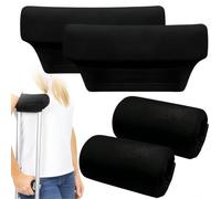 Coussinet d'aisselles pour béquilles, 2 pièces, bâton de béquille confortab