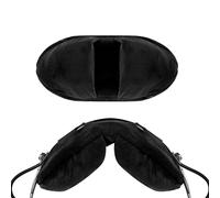 Coussinet d'arceau en Velours Geekria Compatible avec Les Casques David Clark H10-13.4, H10-13S, H10-30, H10-13H, H10-13X, H10-60 et H10-76, pièce de Rechange (Noir)