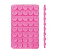 Coussinet d'aspiration pour téléphone - Adhérence adhésive pour téléphone - Poignée de téléphone portable en silicone - Prise en main adhésive double face - Ventouse - Coupe de téléphone portable