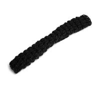 Coussinet de bandeau en maille acrylique douce, taille universelle, housse de protection en laine de haute qualité pour un ajustement parfait,