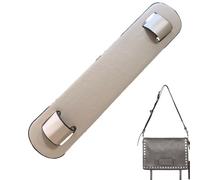 Coussinet de bandoulière en cuir | Coussinets en cuir PU souples et flexibles pour sacs lourds | Sangles de bagages fournitures pour les voyages, les rassemblements, les déplacements domicile-travail,