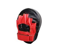 Coussinet de Boxe, de Kickboxing, d'entraînement en Cuir synthétique | Coussinets incurvés | Main et Pied | Muay Thai Home Workout Gym Gear pour Hommes, Femmes, Adultes, garçons et Filles
