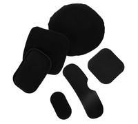 Coussinet de Casque Respirant en Mousse pour Casque de Protection Noir | Coussinets Intérieurs, Remplacement Standard, Kit de Rembourrage, pour Casque de Sécurité et Fast Helmet
