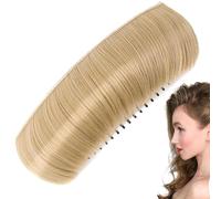 Coussinet de cheveux invisible - Inserts de volume pour les femmes - Inserts de volume pour cheveux - Pince à pour cheveux artificiels - Pour grandes coiffures - Booster de volume