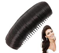 Coussinet de cheveux moelleux - Coussinet invisible | Clips de cheveux naturels respirants | Pince à cheveux pour créer une transition sans couture, augmenter instantanément le volume et rehausser