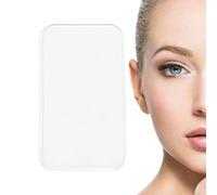 Coussinet de cils en silicone réutilisable, support pour extensions de cils - Cache-œil réutilisable en silicone doux pour la peau pour les cils et le front pour femme