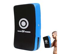Coussinet de frappe incurvé pour boxe | Coussinet de bras de blocage pour karaté thaïlandais | Bouclier de frappe absorbant les chocs pour la pratique du coup de poing | Équipement d'entraînement