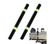 Coussinet de guidage pour mât de bateau - Manchon résistant à la décoloration UV, protection de tuyau de coussin réfléchissant | Module de rembourrage de poteau de guidage en tissu Oxford, paire de