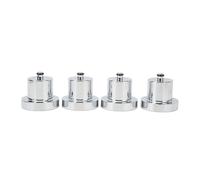 Coussinet de levage en alliage d'aluminium argenté, 4 pièces, adaptateur de Point de levage, rondelles, support de support pour Rivian R1T R1S