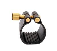Coussinet de ligature antidérapant pour saxophone Altos, installation simple et portable, non toxique, embout élastique, sangle universelle pour instrument à vent