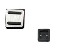 Coussinet de pédale de rechange pour Hyundai pour Tucson 2015-2022, Sonata 2015-2021 I40, Santa Fe IX35 2016-2020 Ceed MT AT (pour AT 3 pièces) (stationnement en alliage, 1 pièce)