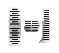 Coussinet de pédale de rechange pour VW pour Golf 5 6 MK5 MK6 pour Jetta GTI pour Passat B6 B7 CC pour R-line 2013-2017 LHD Pédales de voiture Repose-pieds (AT sans repos) (AT avec repos)