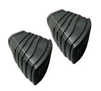 Coussinet de pédale de tambour en caoutchouc pratique avec texture antidérapante et absorption des chocs pour une meilleure stabilité pendant les performances