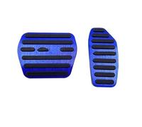 Coussinet de pédale pour Outlander 4 2022, 2023 et 2024 - Garniture antidérapante en aluminium pour pédales d'accélérateur de carburant (argenté)