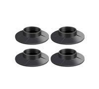 Coussinet de pied Anti-vibration, 4/8 pièces, réduction du bruit, absorbe les chocs, Machine à laver, tapis de Protection des pieds, antidérapant(4 PCS)