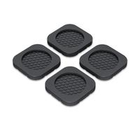 Coussinet de pieds Anti-Vibration, tapis en caoutchouc antidérapant, amortisseurs silencieux, support universel for Machine à laver, réfrigérateur, meubles, 4 pièces(4pcs)