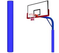 Coussinet de protection de poteau résistant aux intempéries pour garage, gym, basket-ball, avec attaches en nylon