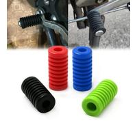 Coussinet de protection pour levier de vitesse de moto en caoutchouc pour la plupart des motos, noir/bleu/vert/rouge, finition mate, anti-bleu