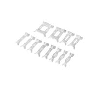 Coussinet De Réglage D'anneau 12 Pièces/Ensemble,Ajusteur De Taille D'anneau,Tampon De Réduction Fixe - Type 12pcs #C