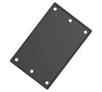 Coussinet De Support D'Antenne Satellite | Tapis Protecteur en Silicone | Socle de Fixation pour Parabole | pour Toit Mur Terrasse Extérieur Camping Car Camping