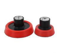 Coussinet de support de 5,1 cm et 7,6 cm pour ponceuse orbitale et polisseuse, support de tampon de polissage en éponge à filetage M10 compatible avec les disques abrasifs de 5,1 cm et 7,6 cm