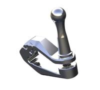 Coussinet de support latéral du pied Pour Ducati pour Panigale béquille de pour moto latérale Extension pédale Assistant outil Support pour PANIGALE(Argent)