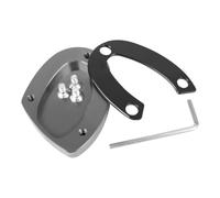 Coussinet de support latéral du pied Support latéral de pied béquille pour moto, Extension, plaque d'agrandissement pour Street Triple(Titanium)