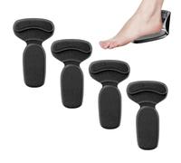 Coussinet de talon pour chaussures - Autocollant ultra apaisant - Deux paires de coussinets antidérapants - Pour escarpins, mocassins à talons plats, baskets, voyages, rencontres, bureau, shopping