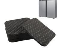 Coussinet de tapis de course antidérapant - Stabilisateurs en caoutchouc épais - Protections de pieds - Amortisseurs isolants sonores sans effort pour machine elliptique, roue intérieure, fitness