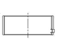 Coussinet de tête de bielle MAHLE 001 PL 21831 025 pour CLS (C218) 2.2 2011-