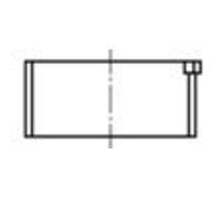 Coussinet de vilebrequin KOLBENSCHMIDT 77088608