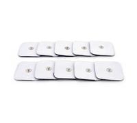 Coussinet d'électrode de remplacement auto adhésif Non tissé TENS carré 4*4cm pour stimulateur musculaire Tens Machine coussinets Support 10 pièces