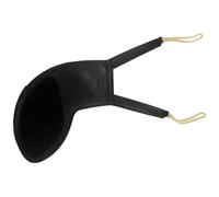 Coussinet D'épaulette pour Violon 1/2 1/4, Mentonnière Noir Cuir | Antidérapant, Léger et Compact, Usage Quotidien, Pratique, Confortable et Respirant