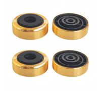 Coussinet d'isolation pour platine pour réduire les vibrations et les résonances des haut-parleurs - Protection de sol pour amplificateur, enregistreur et pics d'amortissement de résonance