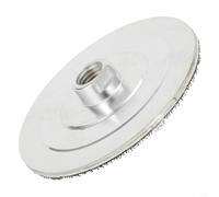 Coussinet en aluminium pour tampons de polissage diamantés, support de secours de 100 mm avec filetage M10 5/8-11, compatible avec ponceuses et meuleuses de 80 mm et 100 mm (10,2 cm pour M14)