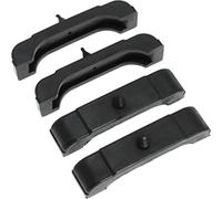Coussinet En Caoutchouc Pour Radiateur Pour Pontia Pour Ventura 1971-1977 | Support radiateur inférieur Coussinet Montage Radiateur À Trois Cœurs En Caoutchouc Noir 4 Pièces 4012326681S
