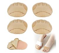 Coussinet Metatarsien, 4pcs Coussinets Métatarsiens Coussinets Manchon Avec Coussinets en Silicone Coussinet Chaussure Coussinet Pied Orthese Pied pour Les Pieds (EU 35.5-39)