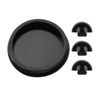 Coussinet Noir à Languette en Silicone pour Tambour de Support | Patin Antidérapant, Pièce de Rechange pour Fond, Installation Simple, Maintien Stable pour 13 ou 15 Notes