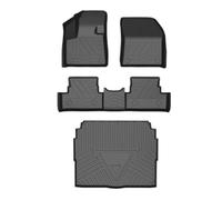 Coussinet Pied pour Peugeot 3008 Voiture AllWeather TPO Sol Tapis Tapis Coffre Full Set Trim Tapis Sol Imperméable(3008 floortrunkmat)