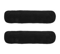 Coussinet pour Bandoulière de Paquet 2 Pièces Néoprène Noir, Respirant | Antidérapant, Installation Facile, Compatible Paquet de Voyage et Marche Longue, Lot Pratique pour Bretelles