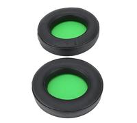 Coussinet pour Casque, 1 Paire de Coussinets d'oreille pour Casque de Remplacement en éponge PU, pour Razer Kraken Pro V2 7.1 V2, Accessoires pour Casque (Vert)