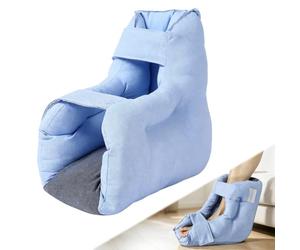 Coussinet Protecteur de Talon pour Escarres, Coussin de Talon Ajustables pour Traitement de la Douleur et des Blessures Aux Talons Chez Les Personnes Âgées/Patients Alités
