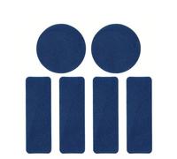 Coussinet Talon Chaussure 24 patchs de réparation chaussures | For le talon et la doublure intérieure, autocollants de réparation auto-adhésifs for chaussures de sport(Blue)