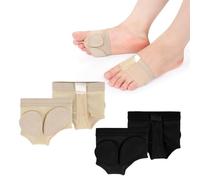 Coussinet talon chaussure, protector de pies para bailar, walking pad para la punta de los dedos, Calcetines de dance con cobertura para las plants, Accesorios cómodos para mujer