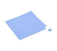 Coussinet thermique 100 x 100 x 1 mm - Conductivité thermique non conductrice - Résistance à la chaleur - Coussinets thermiques en silicone pour ordinateur portable