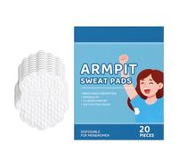 Coussinets Absorbants Pour Aisselles 20 Pièces Autocollants | Ajusté Confortable Imperméable Respirable Protège-Aisselles pour Été